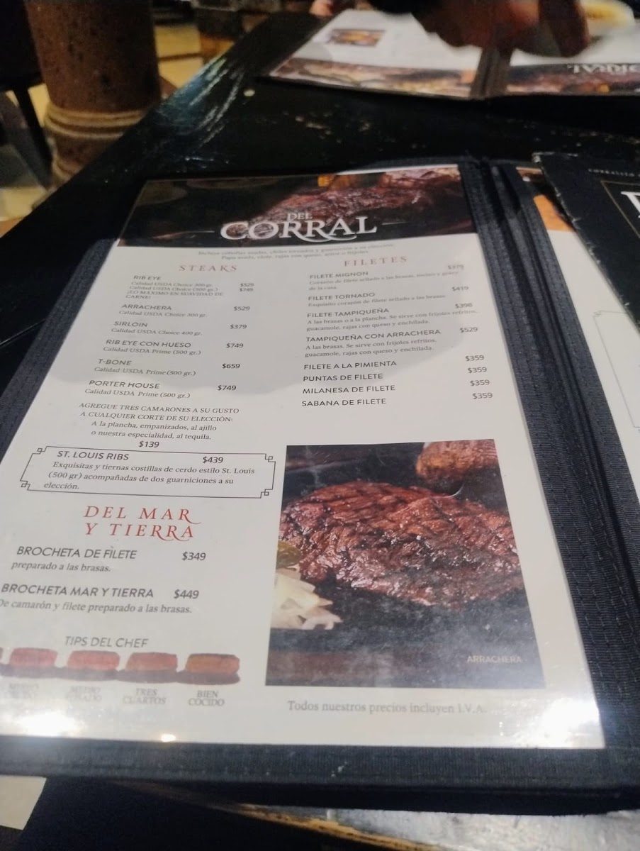 Corralito Menu - Image 1