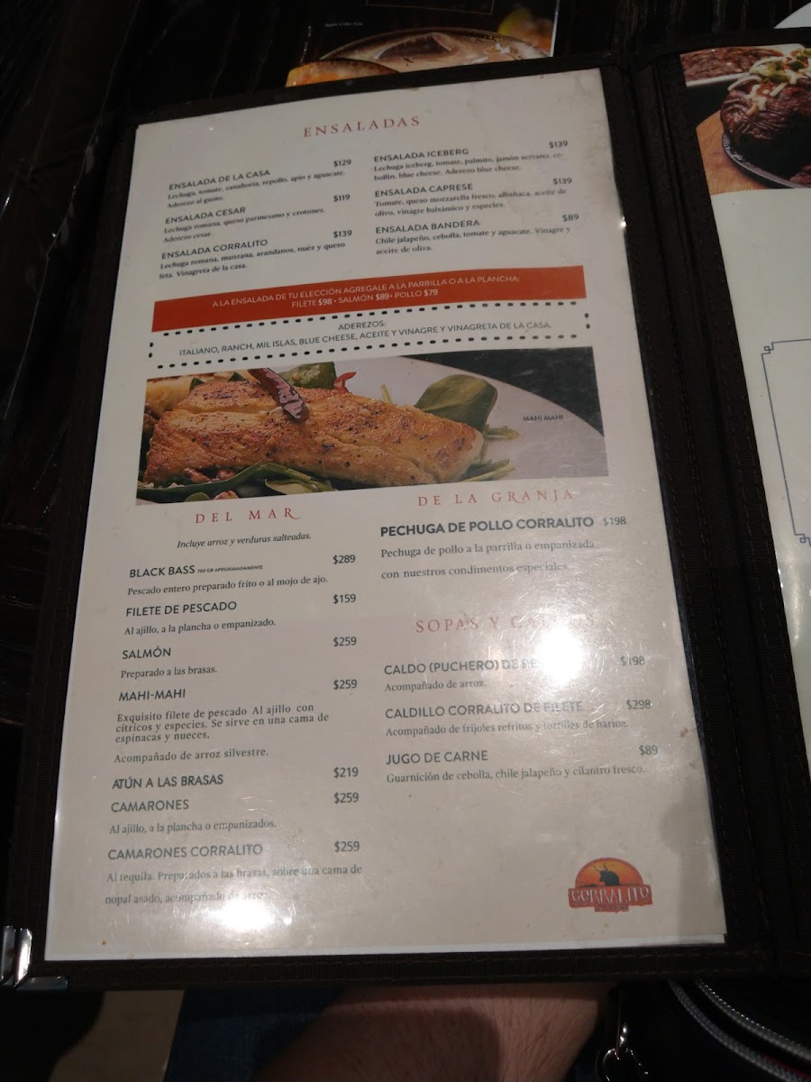 Corralito Menu - Image 2